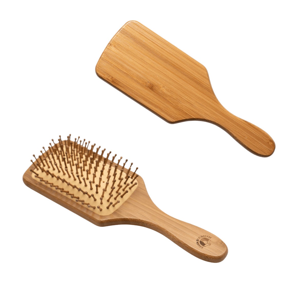 Bamboo Hair Brush Etsy