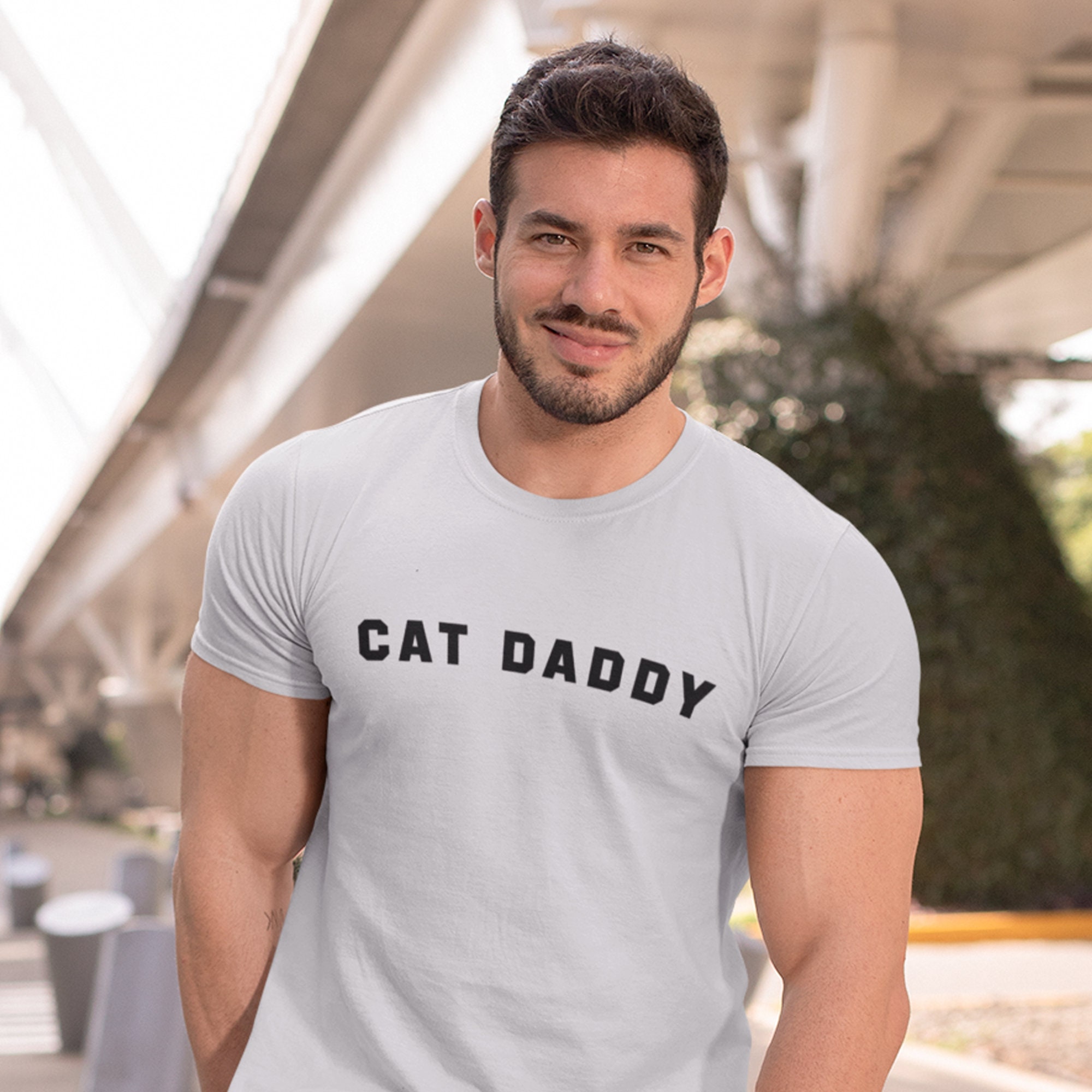 Cat Daddy Tshirt Gift for Cat Dad Gift for Cat Lovers Etsy