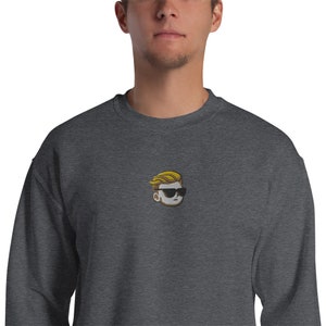 Wall Street Bets Reddit Embroidered Sweatshirt