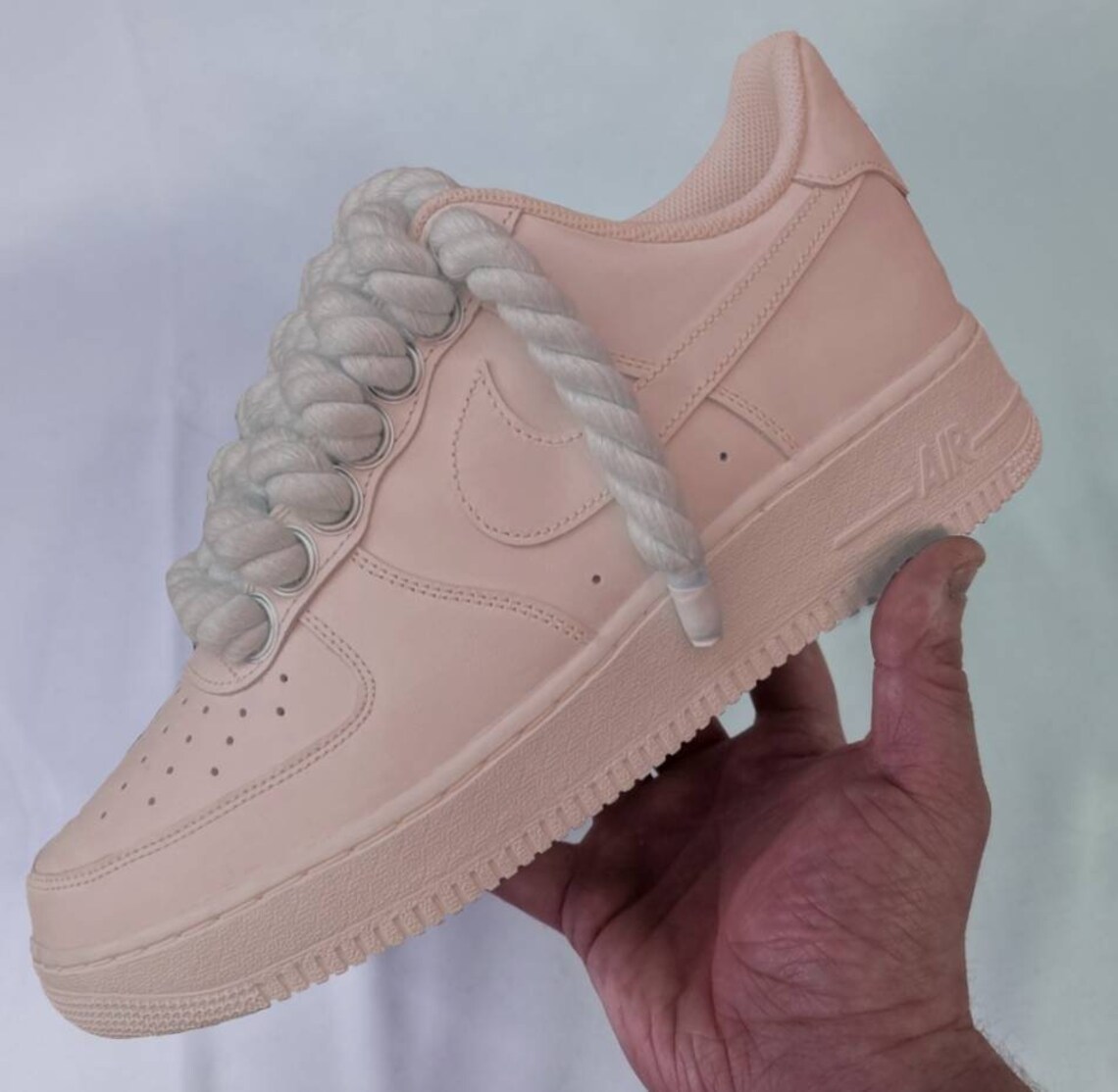 Chunky Rope Lace Dyedoptional Air Force 1 Custom Gift for Etsy