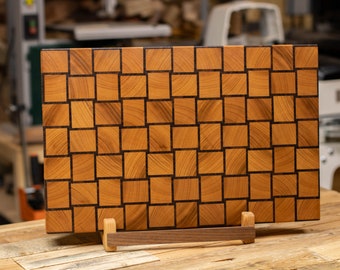 Wooden cutting board | Handmade | End grain cutting board for kitchen | walnut | Oak | cherry wood | Maple | Solid wood