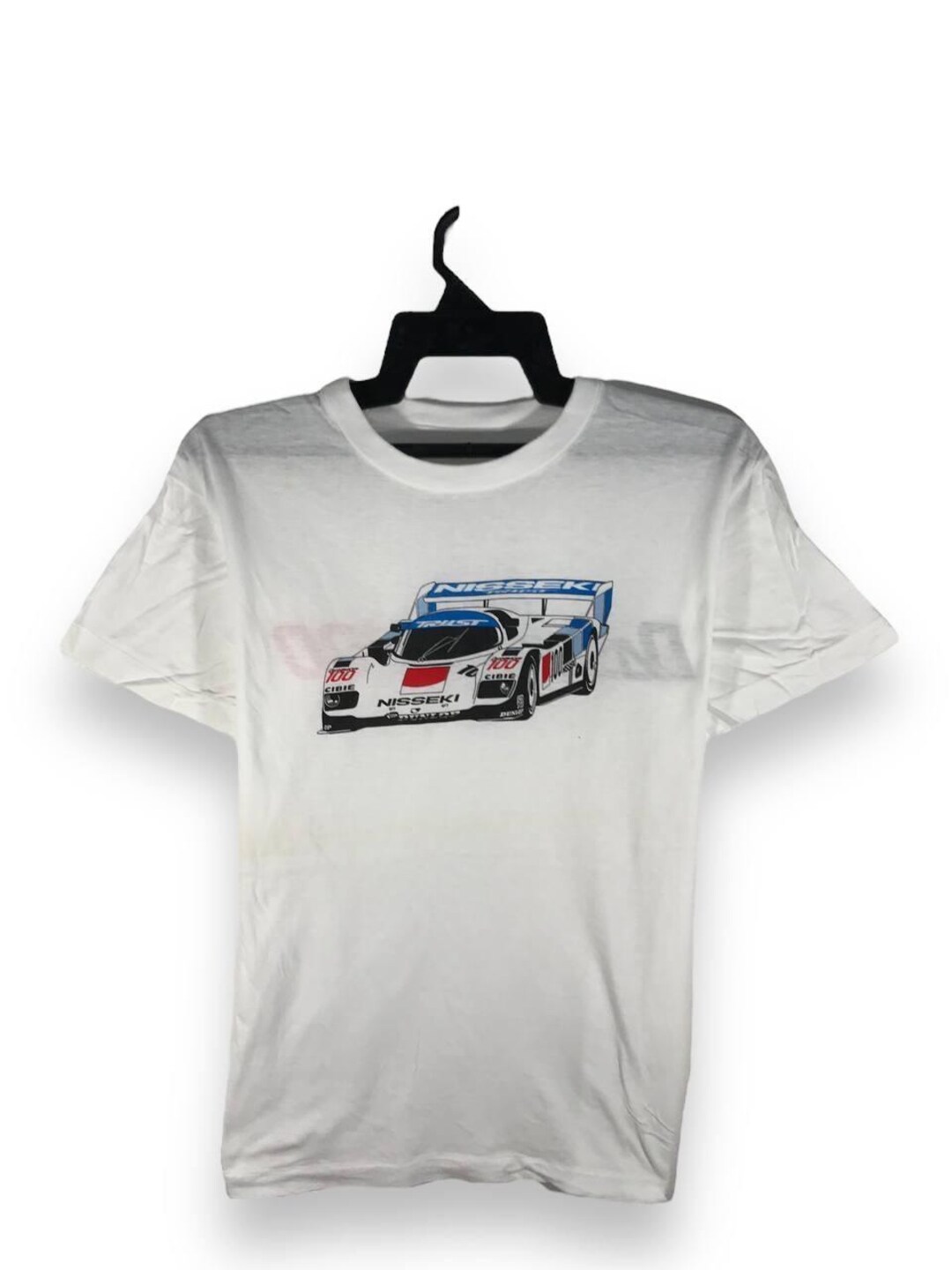 Vintage 90s Le Mans Racing Nisseki Racing Team Porsche Car