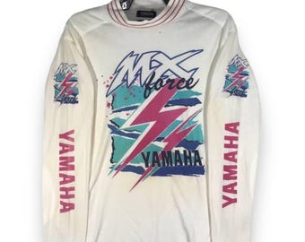 80s USA製 YAMAHA モトクロスシャツ 80s USA製 YAMAHA モトクロスシャツ Yahoo!オークション -「モトクロス