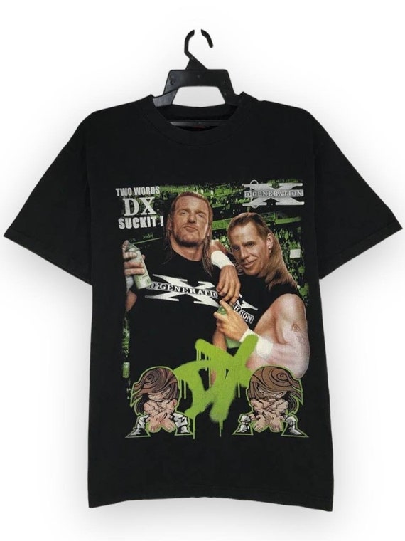 Vintage D Generation X DX Truple H Shawn Michaels Chyna Wwf