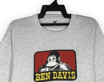 80s ONEITA 初期銀タグ BEN DAVIS スウェット 両面プリント 80s ONEITA 初期銀タグ BEN DAVIS スウェット 両面プリント