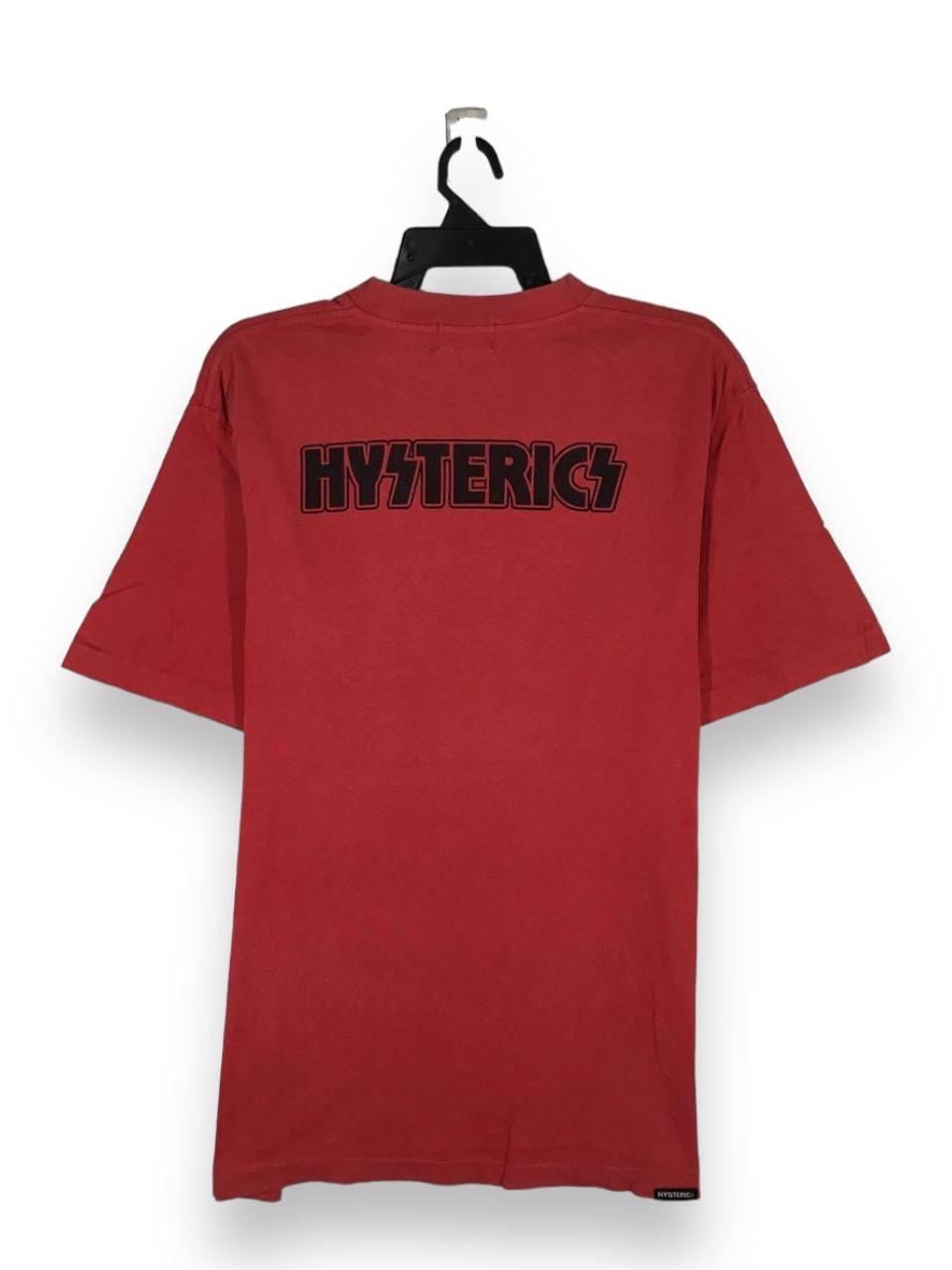 HYSTERIC GLAMOUR / 長袖Tシャツ/FREE/ポリエステル/RED/01241CL06 通販ネット HYSTERIC GLAMOUR◇Tシャツ/FREE/コットン/レッド