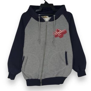 Vintage Hysteric Glamour Hoodie Full Zip Sweatshirt Big Logo Vintage Hysteric Glamour Hoodie Full Zip Sweatshirt Big Logo