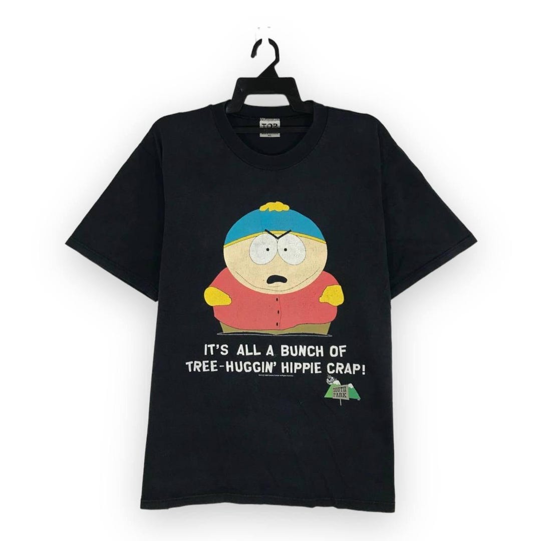 Vintage 90s 1998 South Park Cartoon Eric Cartman Tshirt Vintage 90s 1998 South Park Cartoon Eric Cartman Tshirt