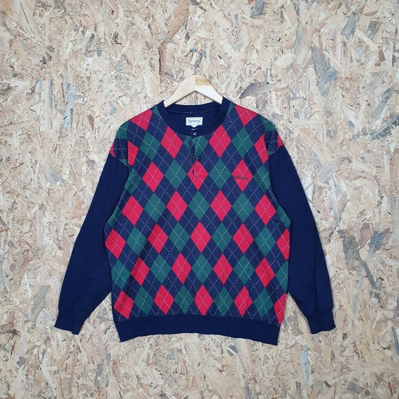 Burberrys Checkered Sweatshirt