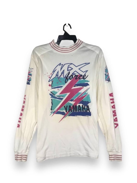 Vintage 90s Yamaha Mx Force Scrambler Motor Cross Jersey