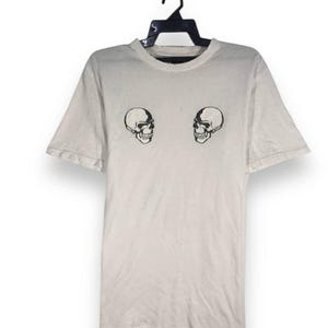vintage Nimber nine double skull tee the clash punk band uk collaboration distressed takahiro miyashita era tshirt tees crewneck size L