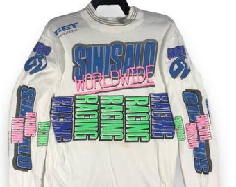 SINISALO Kawasaki Racing メッシュシャツ 1990年製 SINISALO Kawasaki Racing メッシュシャツ 1990年製 SINISALO