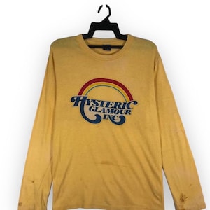 vintage 90s Hysteric Glamour japanese brand Nobuhiko Kitamura tshirt tee t-shirt roundneck crewneck tees size M