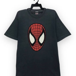 vintage 90s 1994 The Amazing Spiderman comic cartoon movie superhero villain spiderhead tshirt tee t-shirt