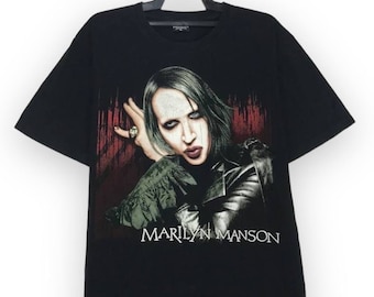 MARILYN MANSON WE HATE LOVE Tシャツ rare Vintage 1995 Marilyn Manson T Shirt We Hate Love We Love Hate