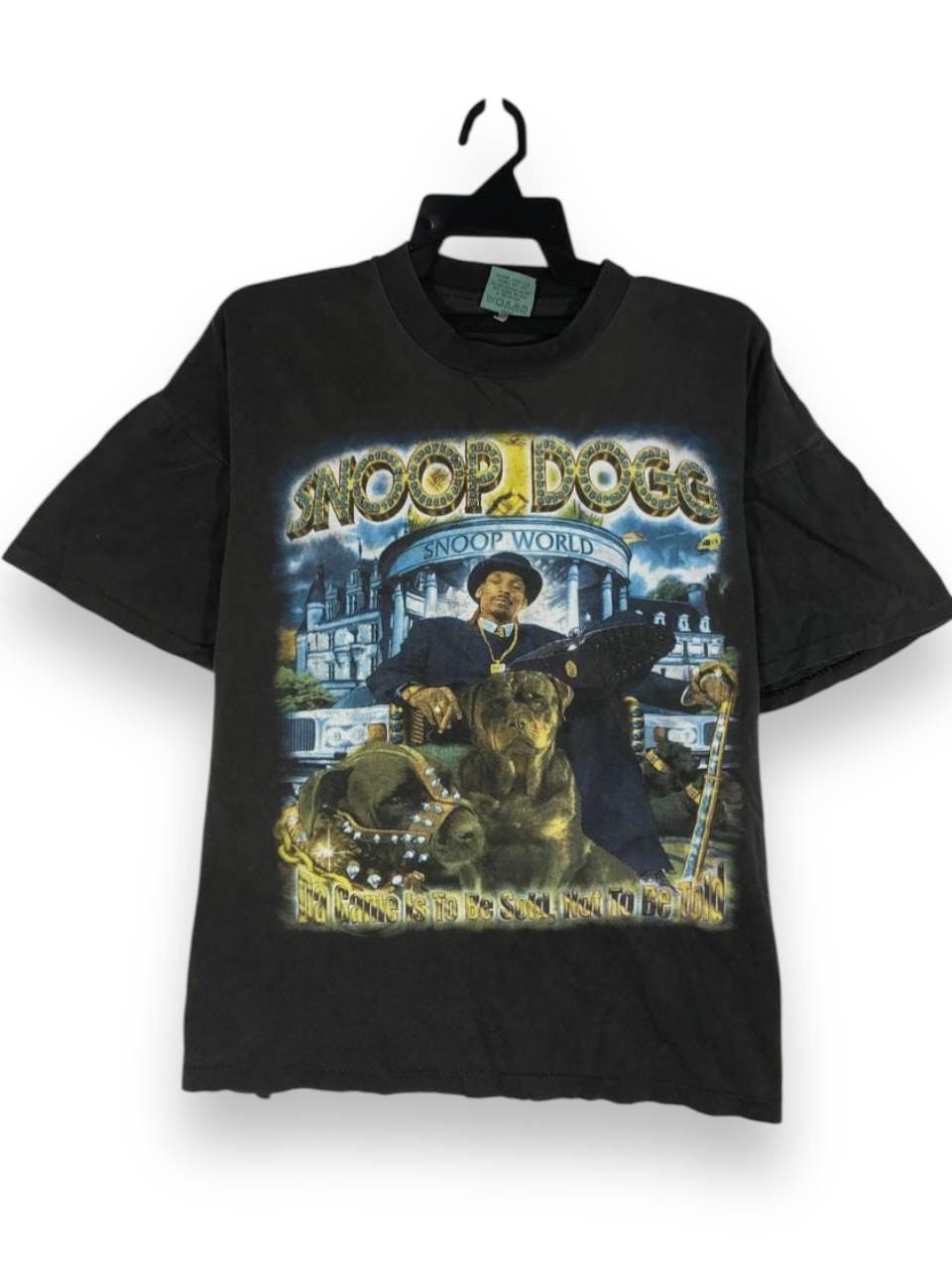 Vintage Rap Tees Snoop Dogg Da Game is to Be Sold Not to Be