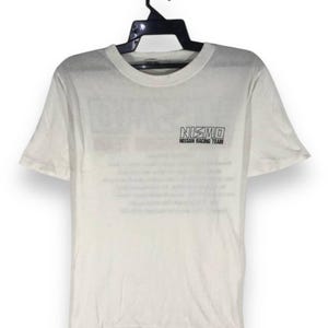 vintage 90s Nismo nissan skyline gtr ztune performance racing jdm car tshirt tees crewneck size M