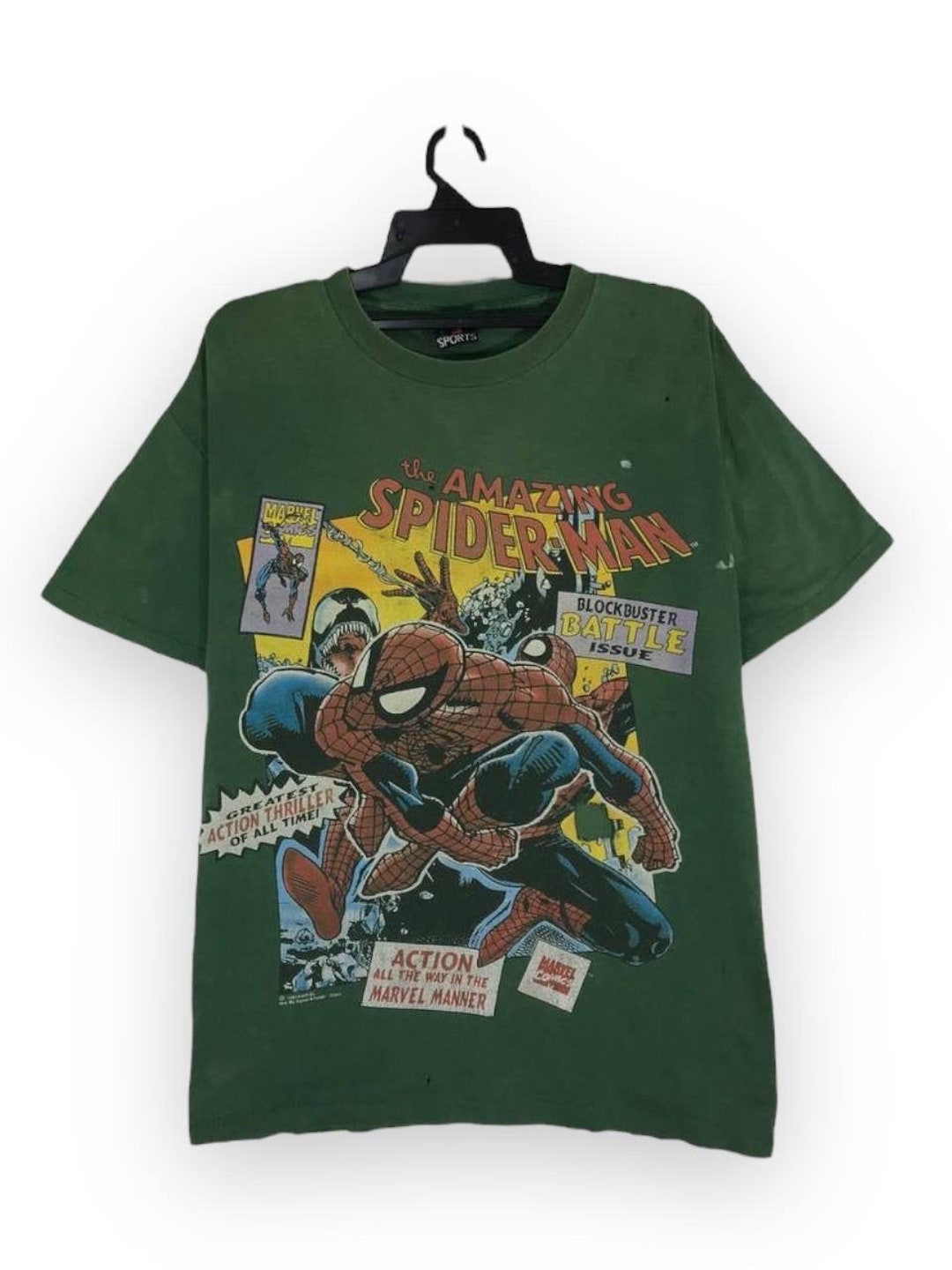 スパイダーマン 90s VINTAGE Tシャツ 1993 MARVEL 楽天市場】90s - 00s ヴィンテージ古着 Tシャツ サイズ:XL / 90s