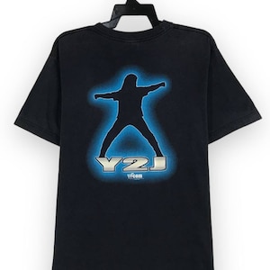 【WWE】Y2J クリス・ジェリコ Tシャツ【未使用品】 00's Y2J WWE クリスジェリコ Tシャツ M 黒 両面 プロレス