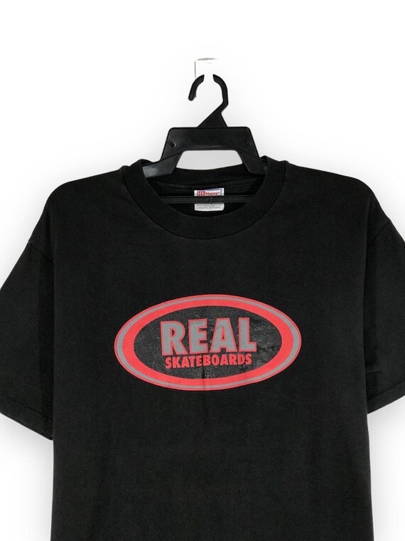 Vintage 90s Real Skateboard Skatgang Skate Chad Muska Rodney