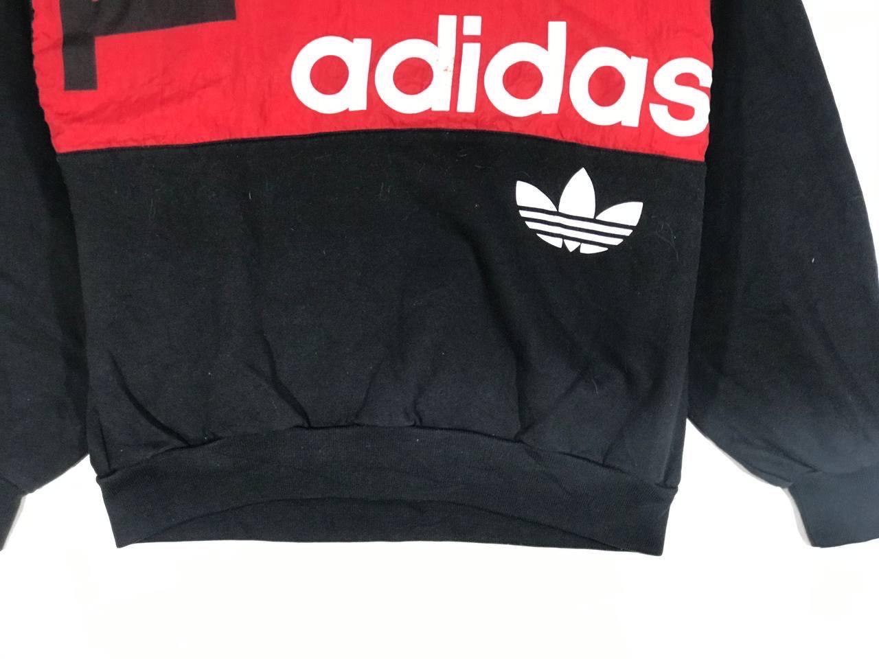 Vintage 90s ADIDAS Equipment 1/4 zip pullover sweatshirt | eBay