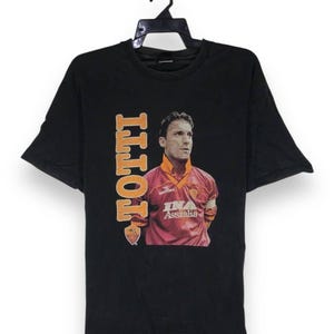 vintage Francesco Totti as roma legend footballer tshirt tees crewneck size M