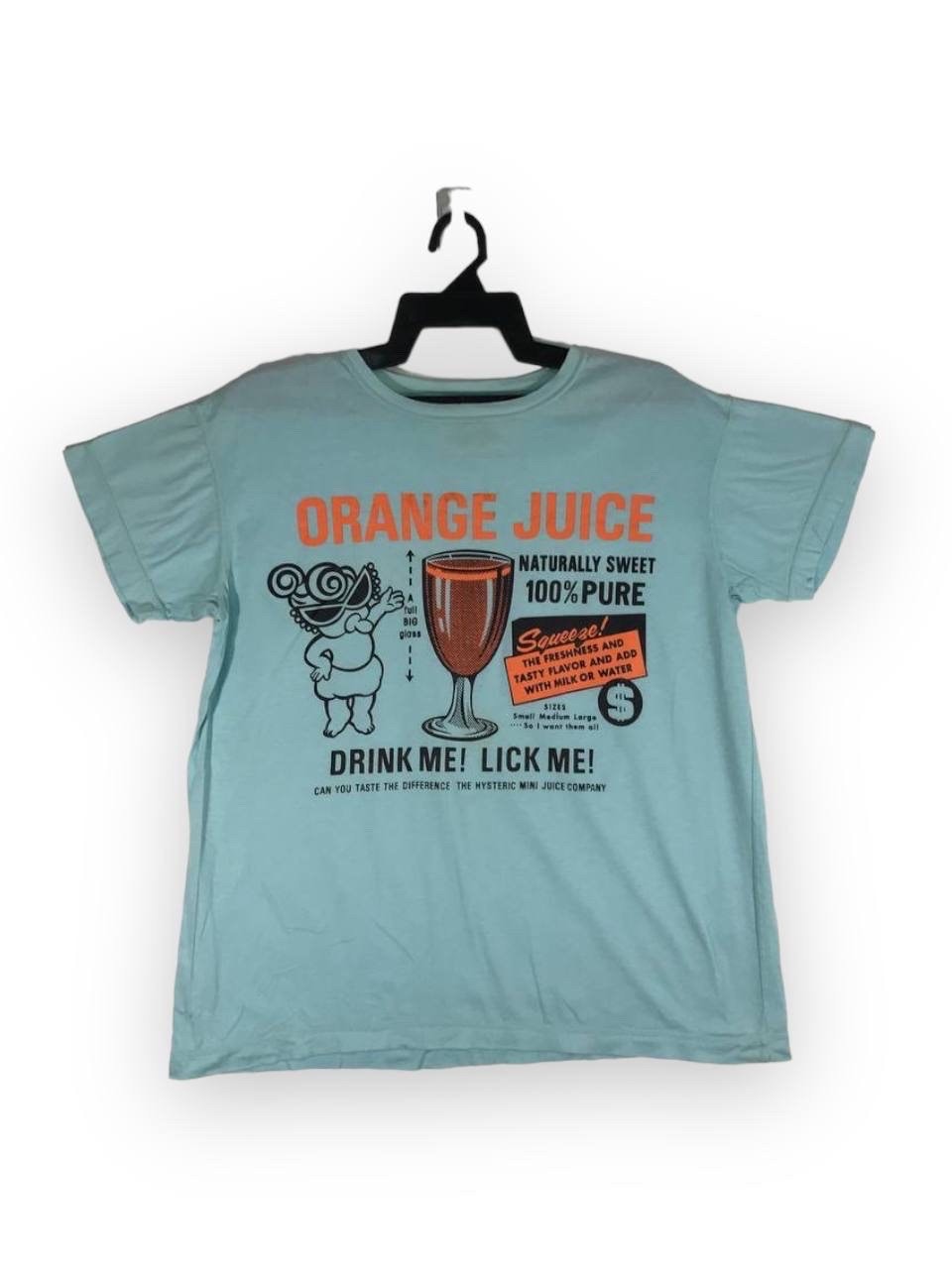 Vintage 90er Jahre Hysteric Glamour Hysteric Mini Orange Juice 