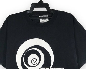 Vintage 90's Eight Ball Records Shirt / House Music / Techno