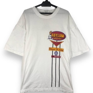 Rare!! Vintage 90's ASYLUM CLOTHING Graphic Modern Rare!! Vintage 90's ASYLUM CLOTHING Graphic Modern