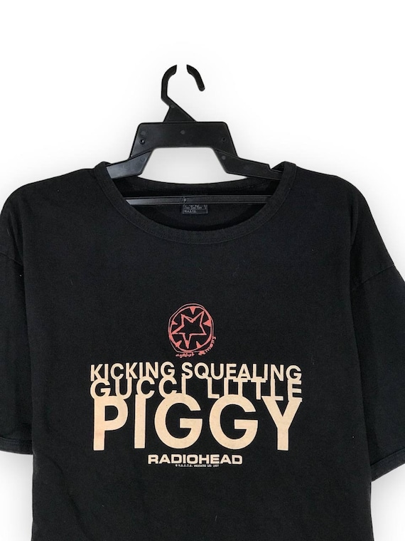 Amazon.com: Radiohead T Shirt Piggy Band Logo Official Mens