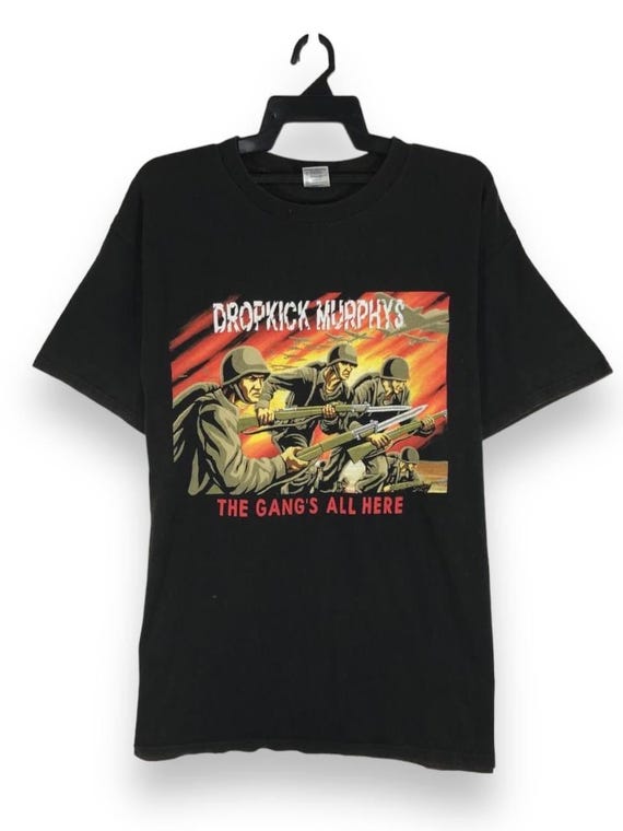 90-00s Dropkick Murphys Tシャツ XL USA Punk Vintage 90s Dropkick Muprhys the Gang All Here American