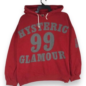 vintage 80s Hysteric Glamour 99 japanese brand nobuhiko kitamura hoodie  pullover size L