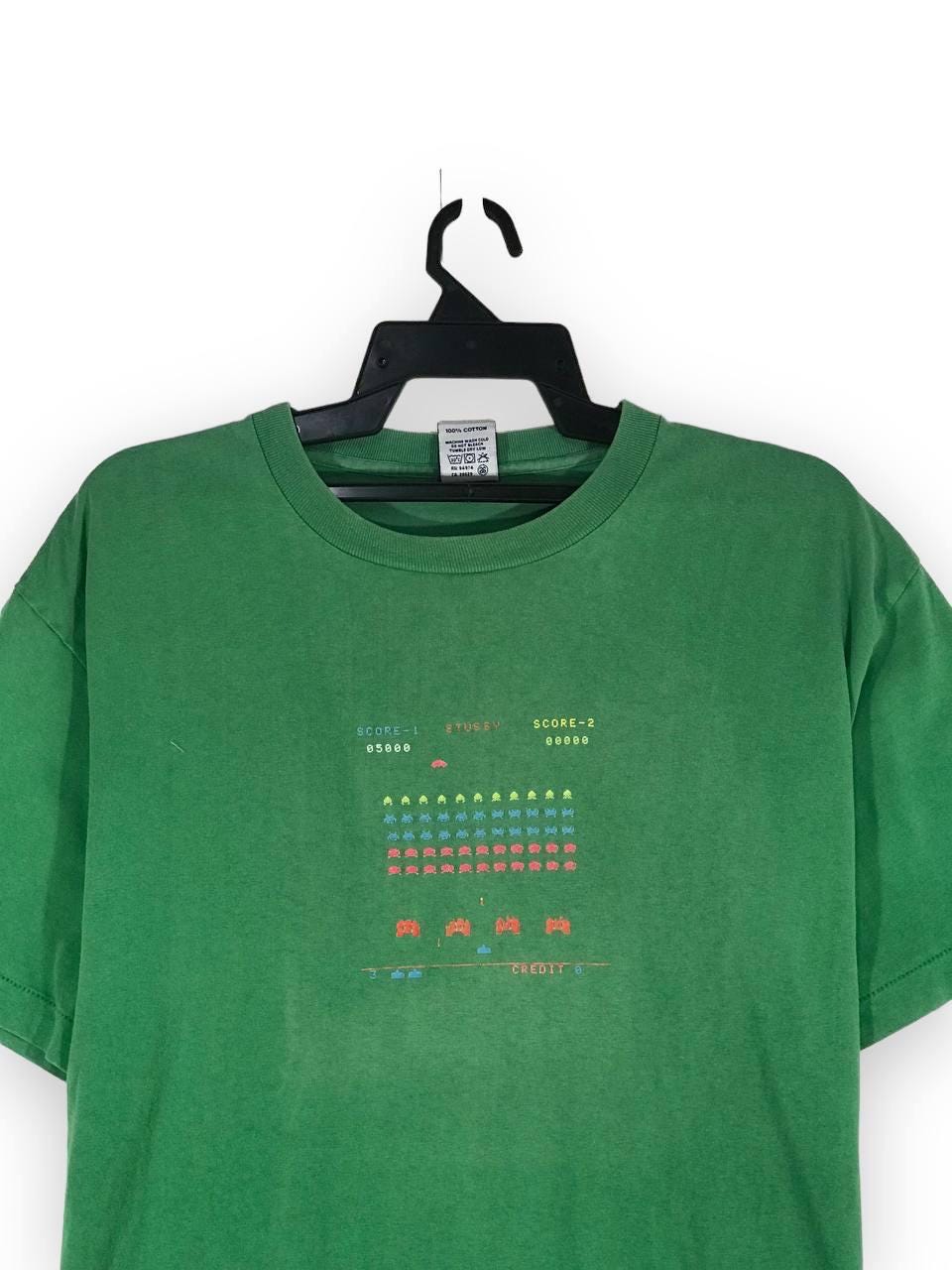 Vintage 90s Stussy Ripped off Space Invanders Game