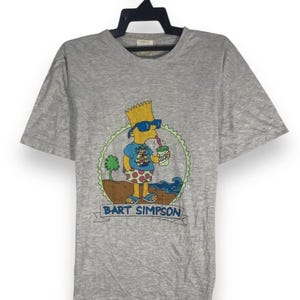vintage 90s the simpsons bart simpsons tshirt tees crewneck size L
