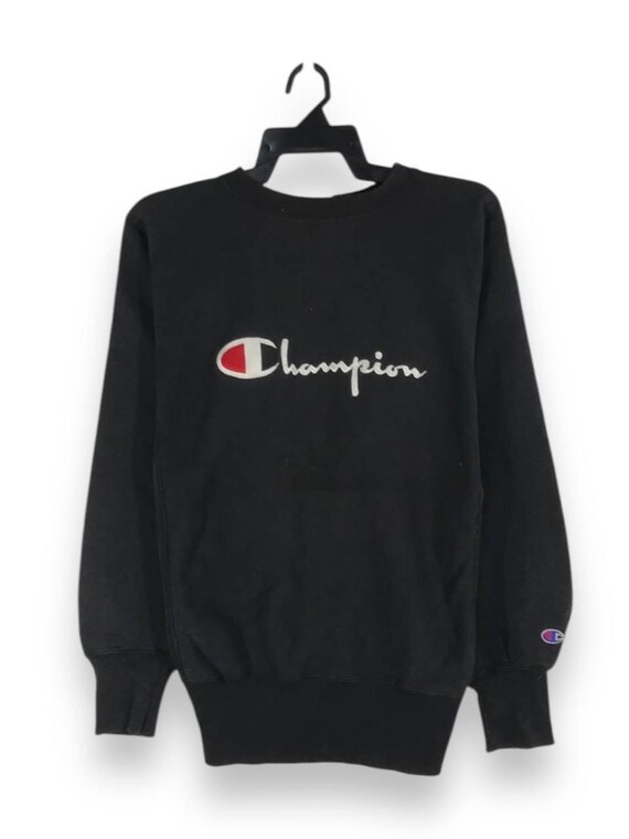 Vintage 90s Champion Reverse Weave Big Spell Out Embroidered