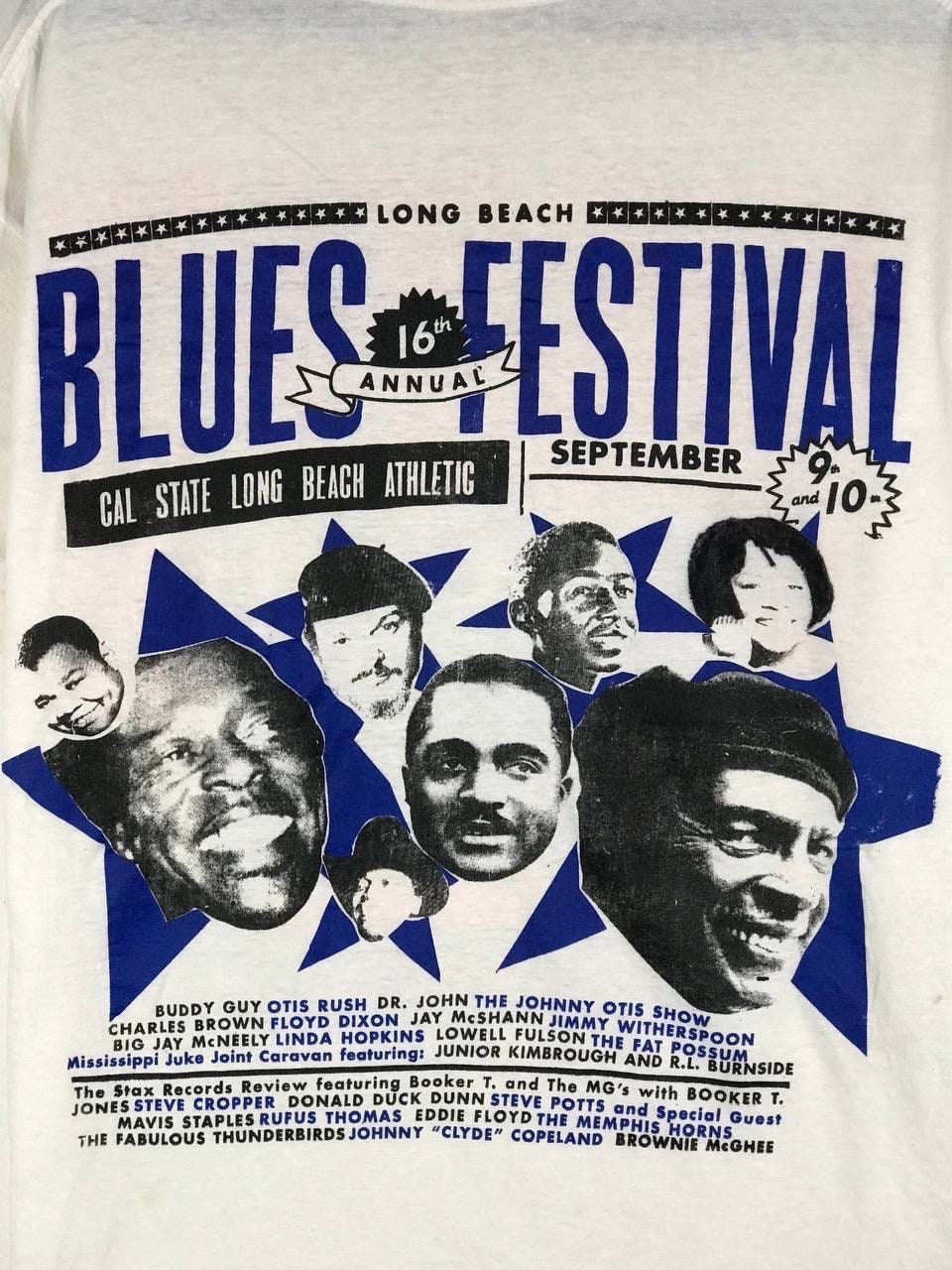 Vintage 90s Long Beach Blues Festival the Johny Otis Rush