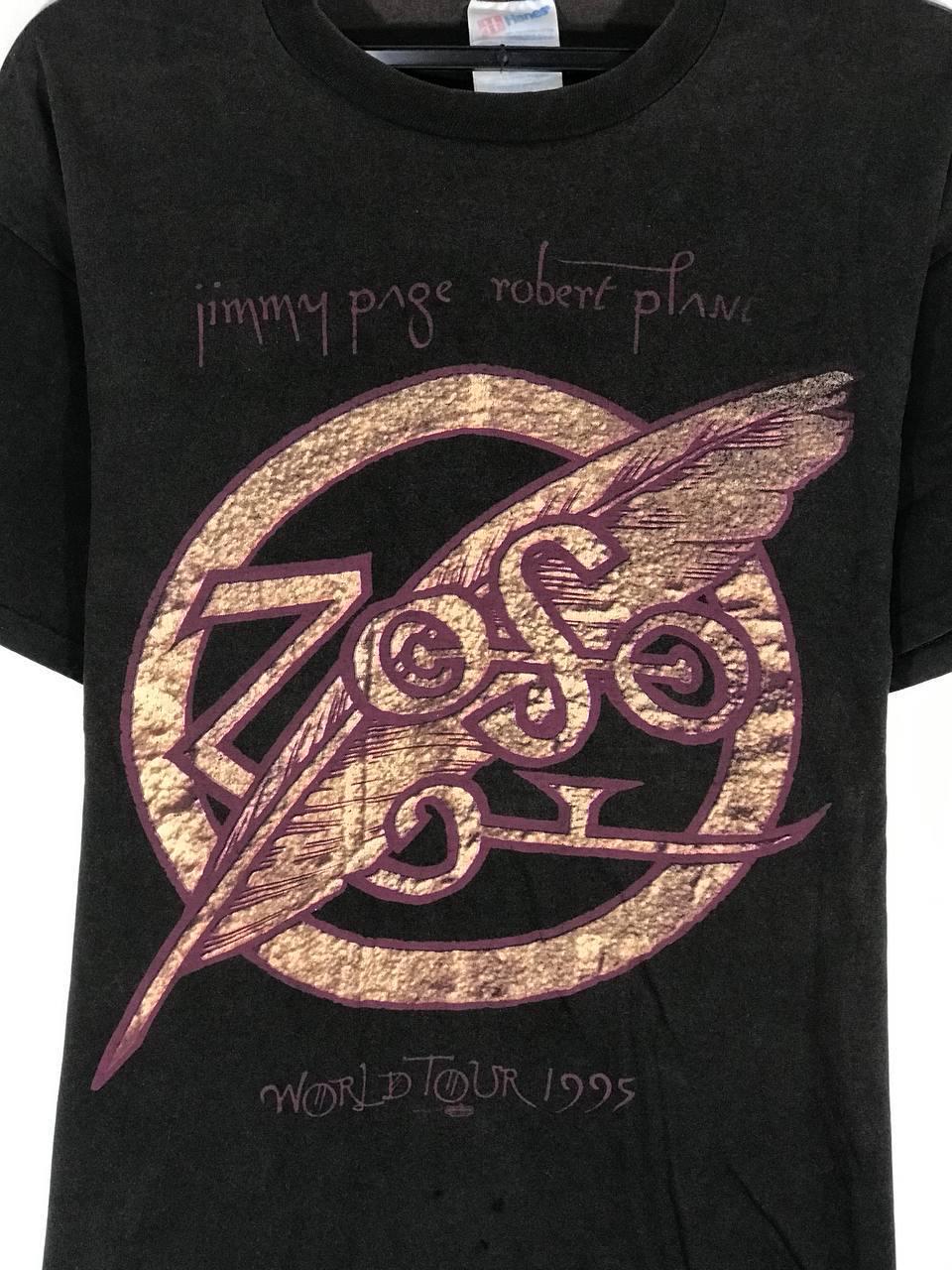 Vintage 90s Led Zeppelin Zoso Jimmy Page Robert Plant Tshirt
