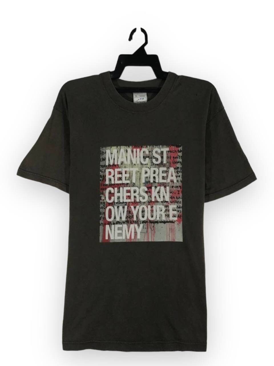 メンバーサイン入り マニックストリートプリーチャーズTシャツ メンバーサイン入り マニックストリートプリーチャーズTシャツ