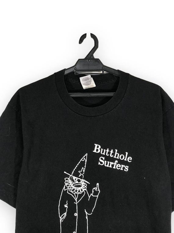 XL 90s Butthole Surfers Vintage Tee USA製 BUTTHOLE SURFERS Rare Vintage Band Shirt XL 90s Grail Rock