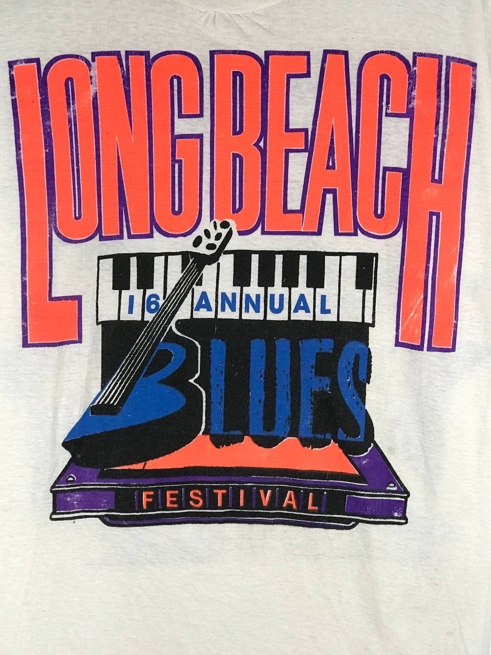 Vintage 90s Long Beach Blues Festival the Johny Otis Rush