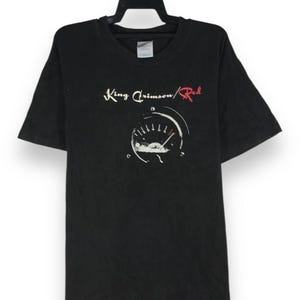 Vtg 1995 King Crimson Vrooom Thrak Tour Concert T-shirt Red