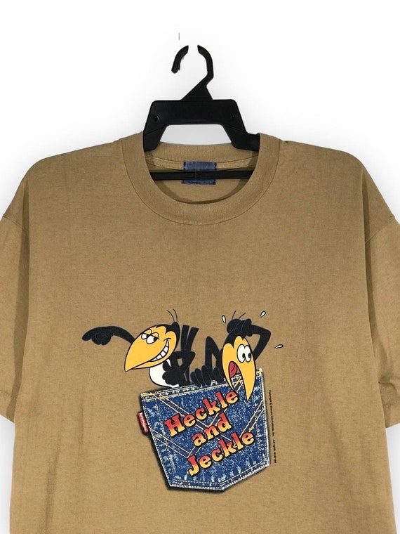 80s vintage HECKLE and JECKLE tシャツ 古着 Vintage Heckle and Jeckle Cartoon Tshirt Tee T-shirt