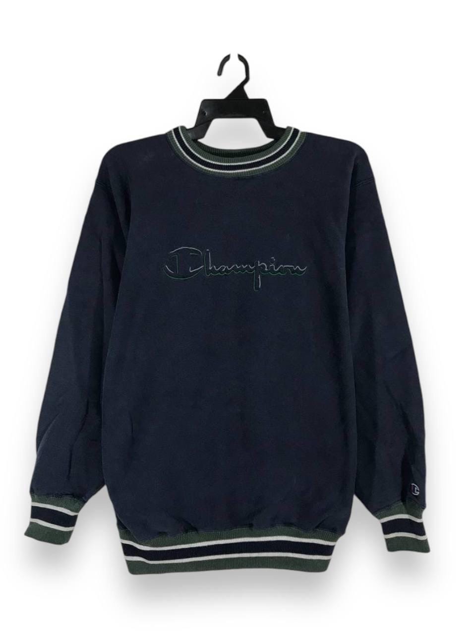 Vintage 90s Champion Reverse Weave Big Logo Embroidered