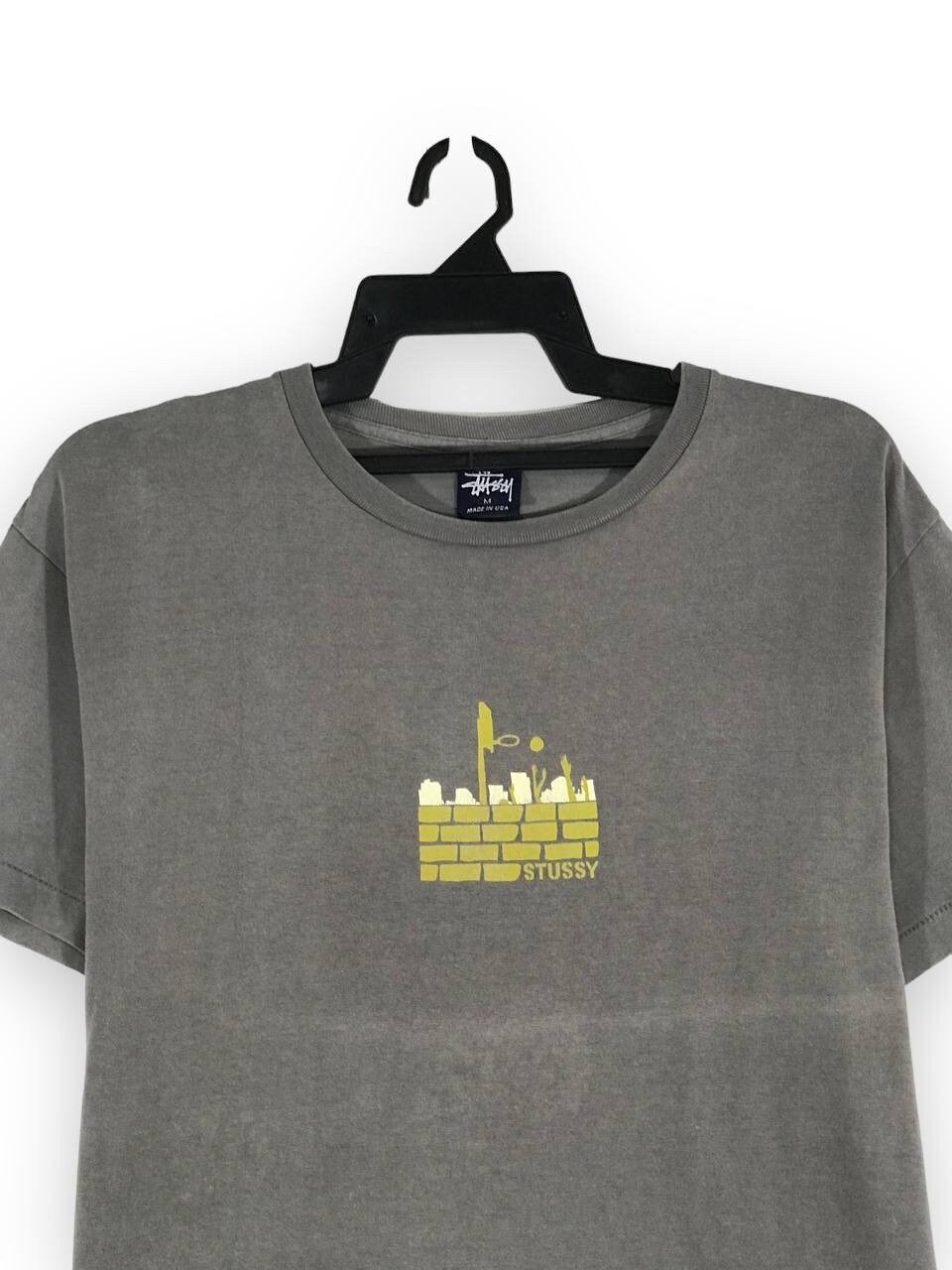 Vintage 90s Stussy Skategang Hip Hop Streetwear Basketball