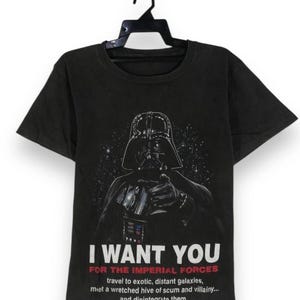 vintage 90s 1996 Star Wars movie darth vader  tshirt tees crewneck size L
