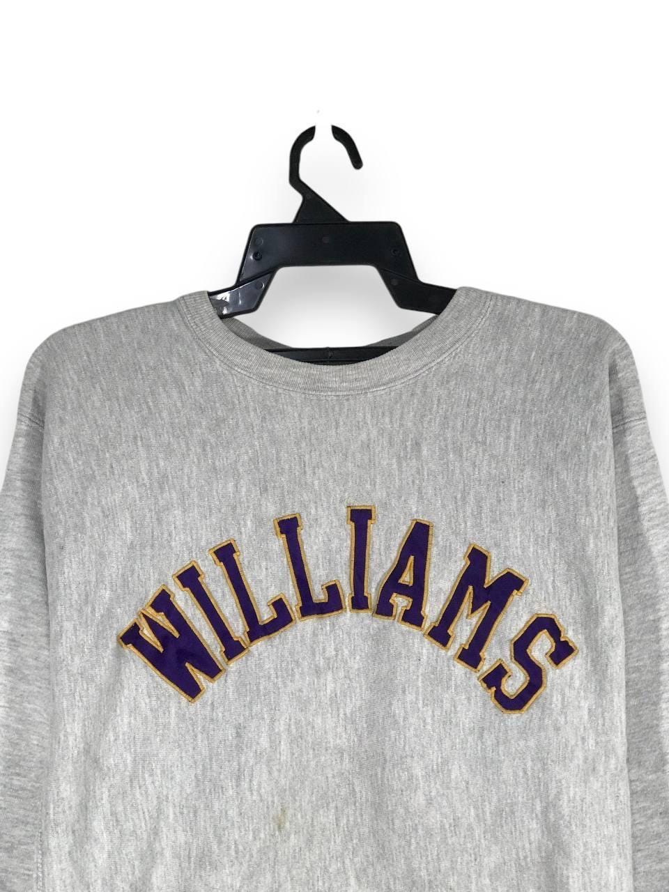 Vintage 90s Champion Reverse Weave Williams Sweatshirt