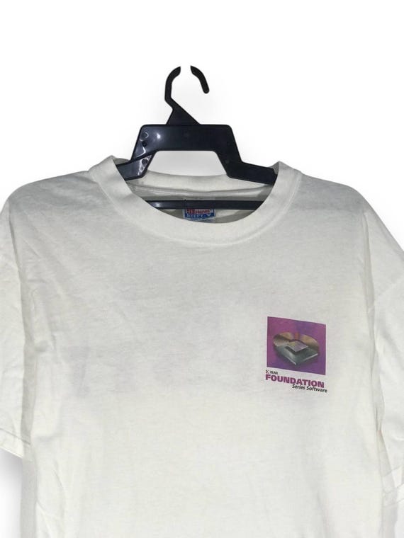 90s USA製 偉人 Foundation vintage T-shirt Vintage 90s FOUNDATION SKATEBOARDS Super Co. Single Stitch
