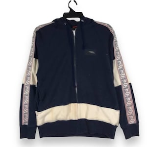 vintage 90s Hysteric Glamour sweaters side tape japanese brand nobuhiko kitamura sweater zipper size M
