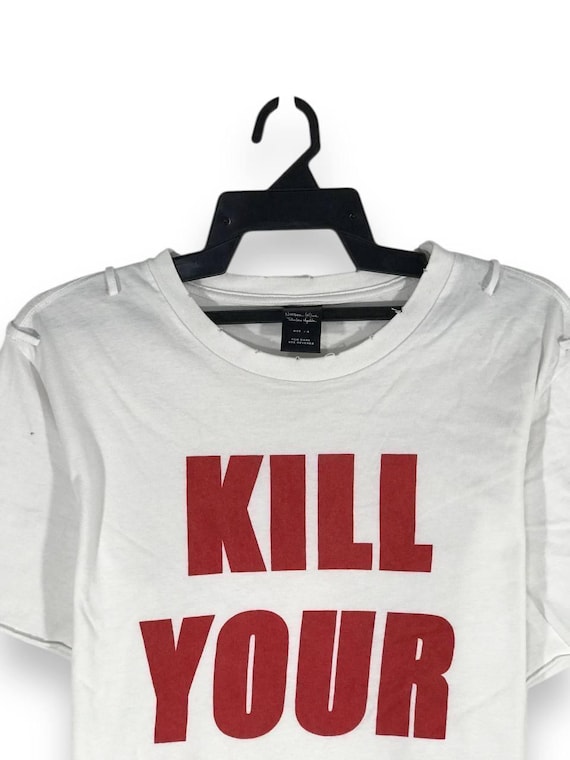 KILL YOUR IDOLS Tシャツ Vintage Kill Your Idols Shirt / Punk Rock / Axl Rose90s