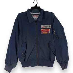 TOYOTA TRD 90s MA-1 ネイビー M
